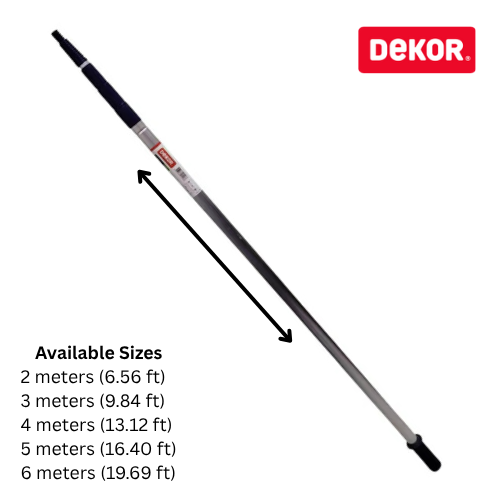 Dekor Heavy-Duty Aluminum Extension Poles