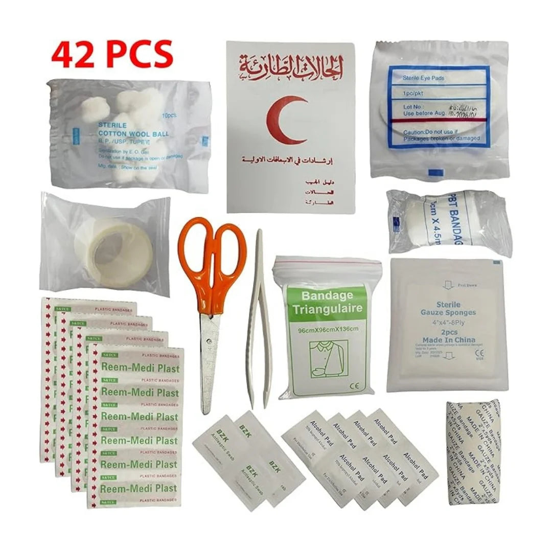 First Aid Box With Accessories