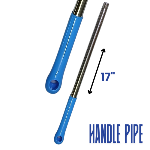 Stainless Steel Universal Extendable Pipes – 17" Each | Grip + Extension Pipes
