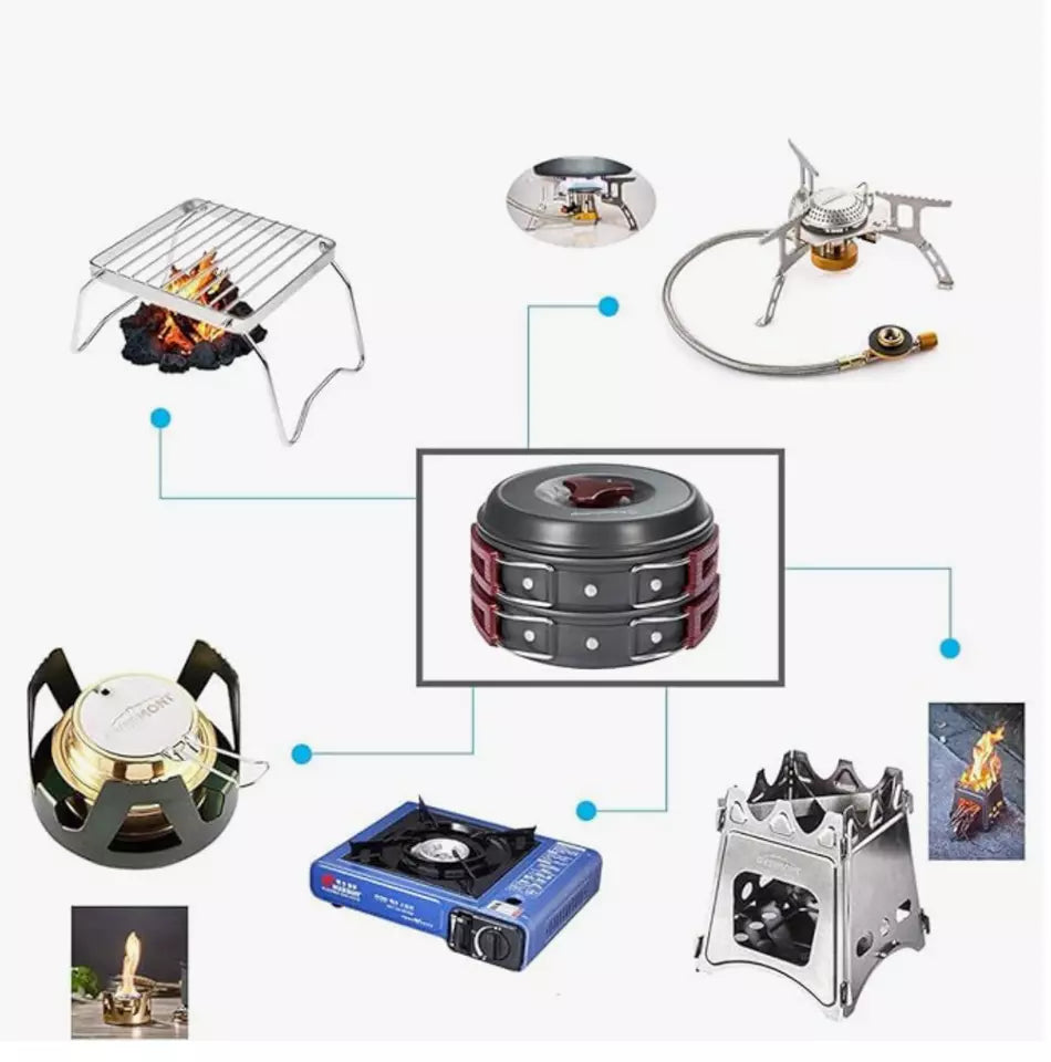 KingCamp Quality Cookware Set 1216