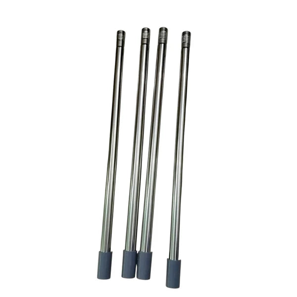 Complete Window Cleaning Kit – 10" Squeegee, Microfiber Scrubber & Extendable Pole (6.6 FT)