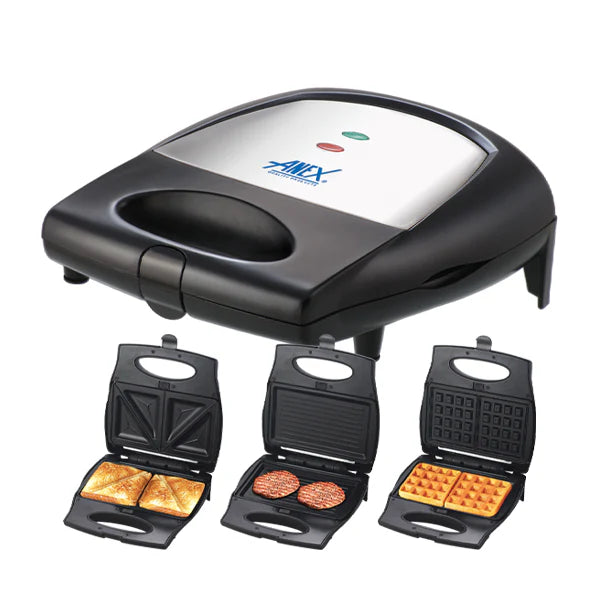 ANEX Deluxe Sandwich Maker AG-2138