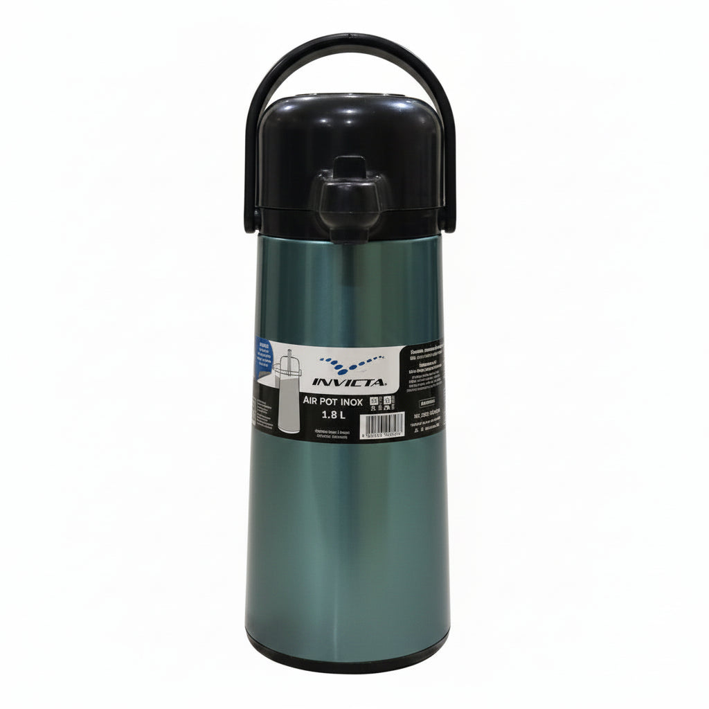 INVICTA AIR POT UNBREAKABLE 1.8 L STAINLESS STEEL