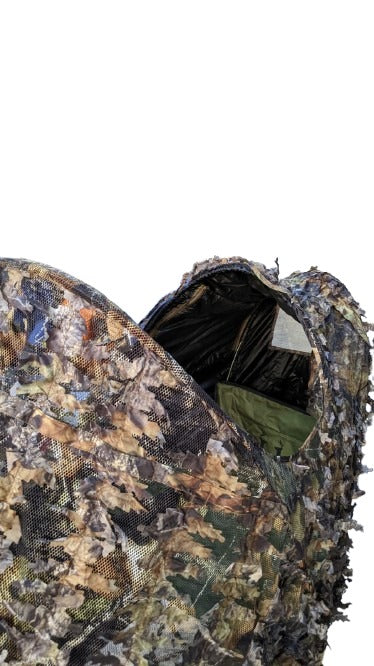 Camouflage Hunting Chair with Concealment Cover