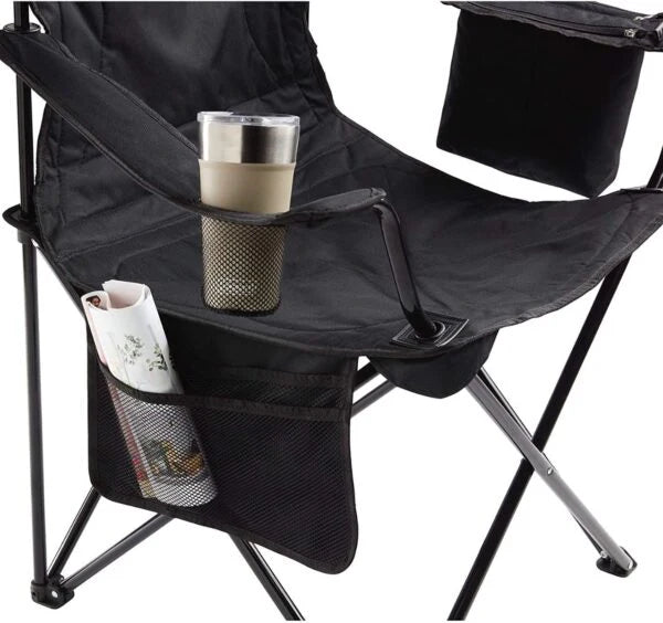 Coleman Quad Camping Chair With Built-In 4-Can Cooler
