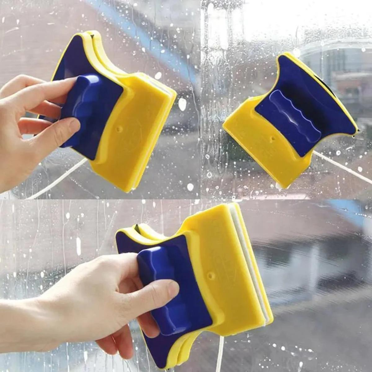 Double-Sided Magnetic Glass Cleaner