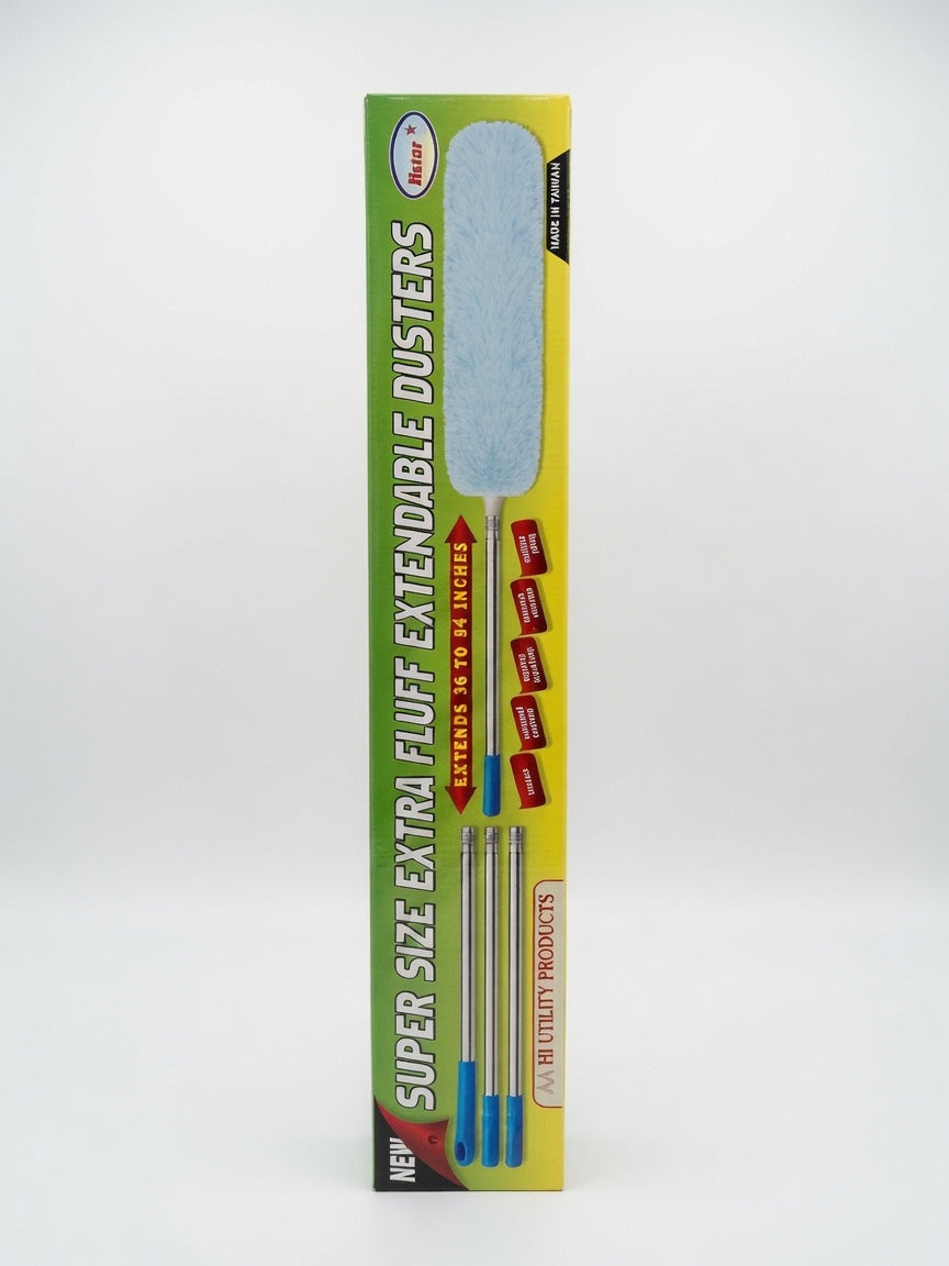 Super Size Extendable Duster – Hard Netted Fibers - Custom Length