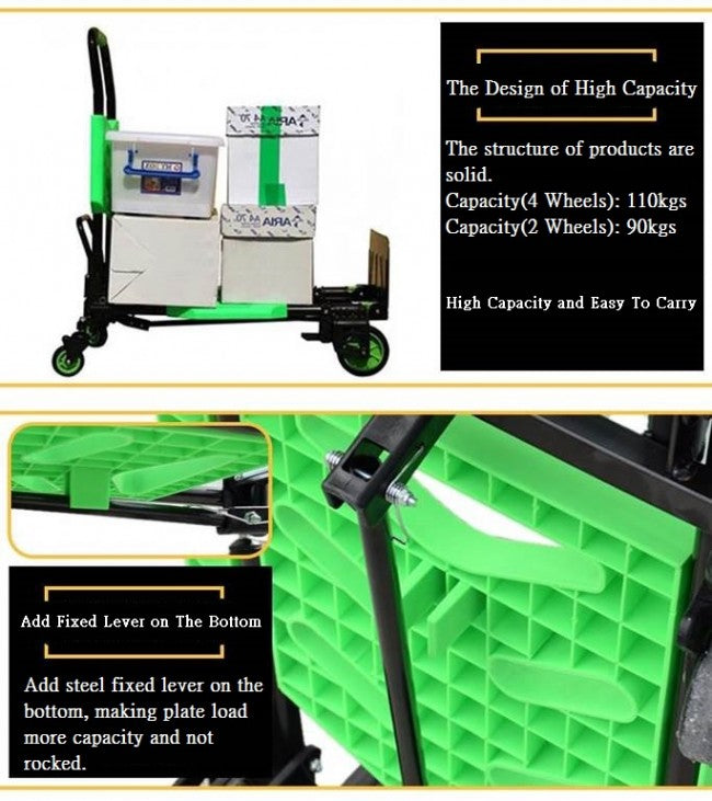 2 in 1 Foldable Hand Truck (H-0048)