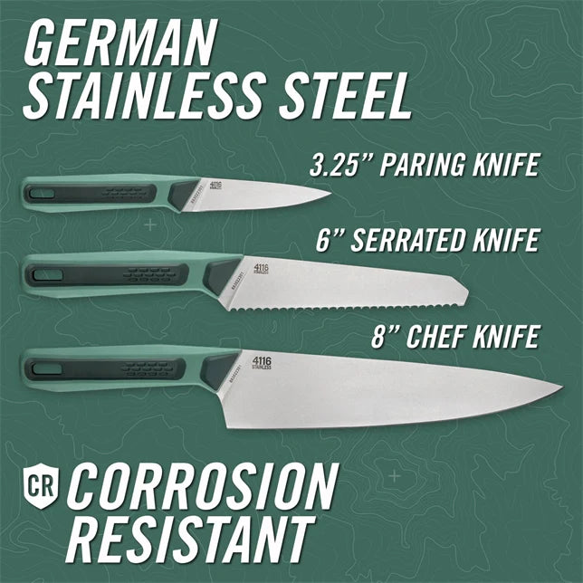 Gerber ComplEAT 3pc Knife Set