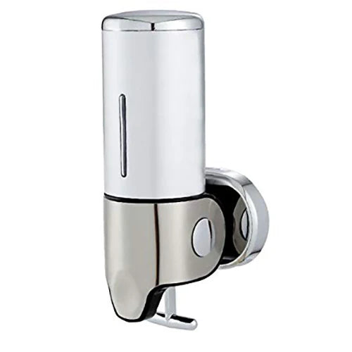 Wall-Mounted Stainless Steel Soap Dispenser – 500ml Refillable Liquid Soap & Sanitizer Dispenser