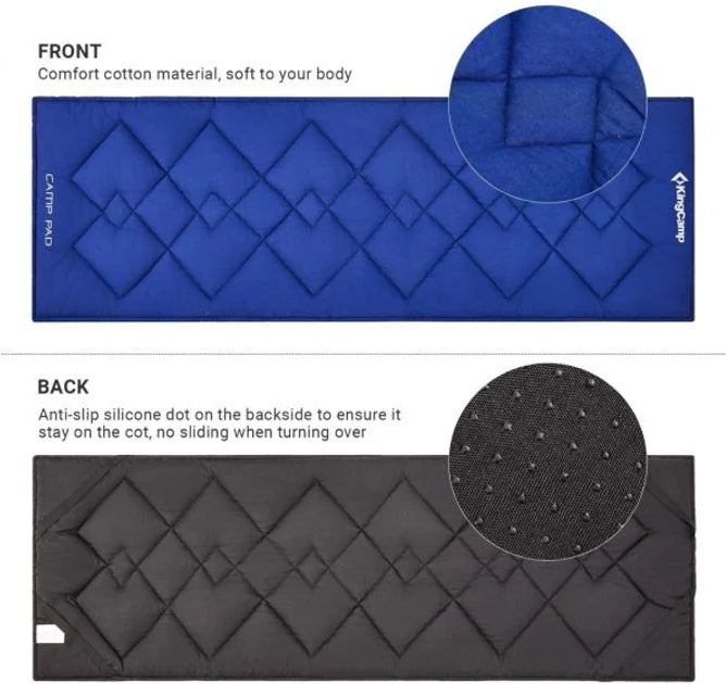 KingCamp Camp Pad L KM2002 Navy