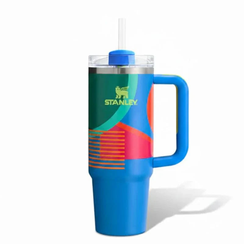 Stanley 40 OZ Hyper Quencher Blue Tumbler