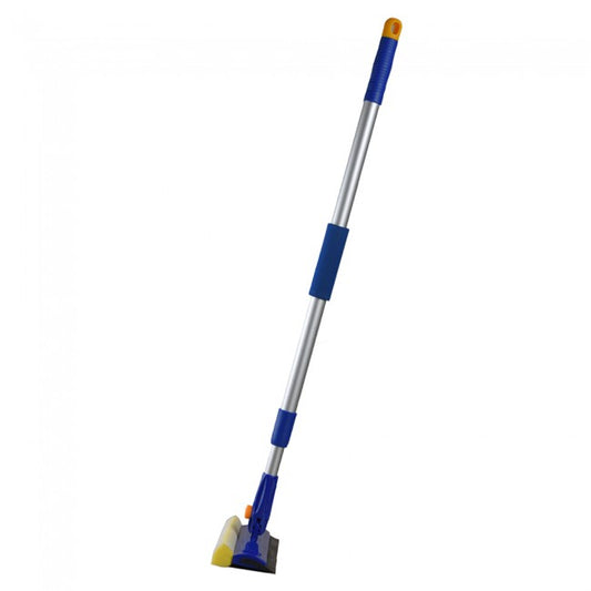 Window & Glass Cleaner With Telescopic Handle & Rubber Squeegee (Extra-Large)