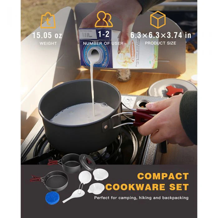 KingCamp Quality Cookware Set 1216