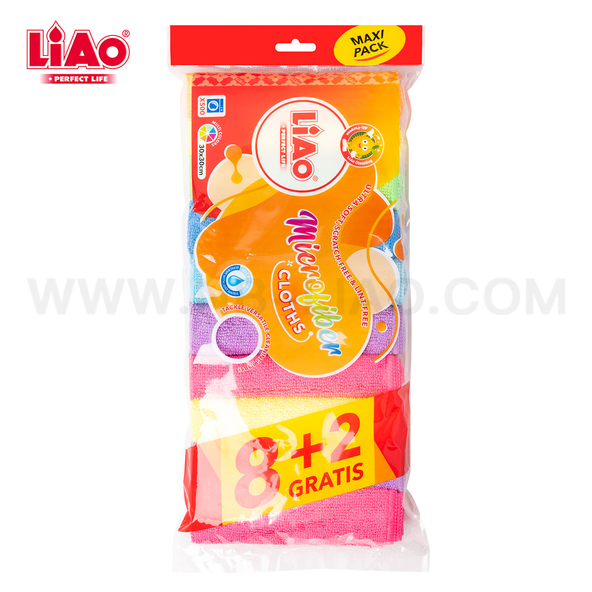 LIAO Microfiber Cloths 10 Pcs G130106