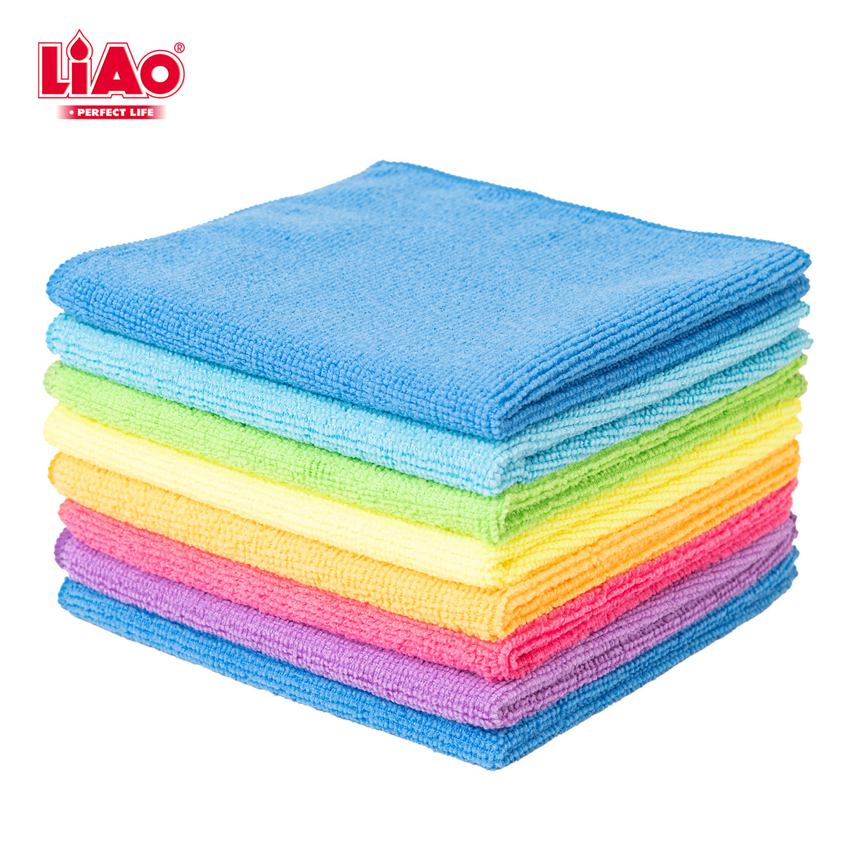 LIAO Microfiber Cloths 8 Pcs G130105