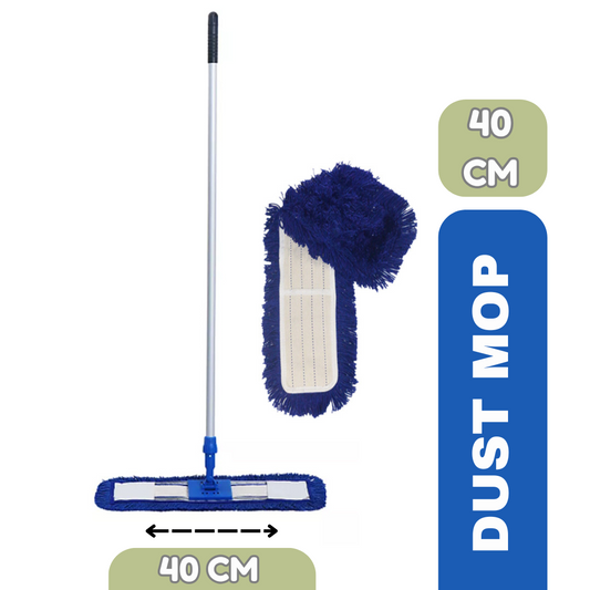 Acrylic Dust Mop with Stainless Steel Pipe