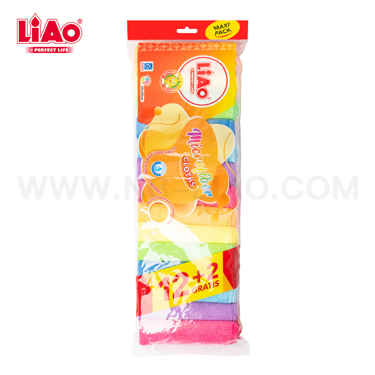 LIAO Microfiber Cloths 14 Pcs G130107