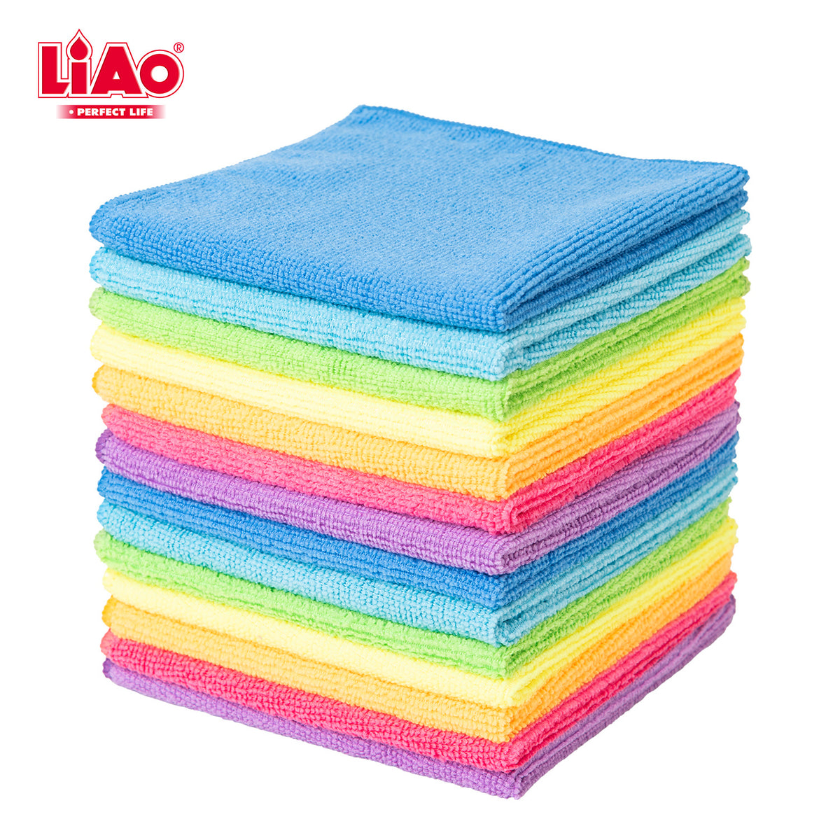 LIAO Microfiber Cloths 14 Pcs G130107