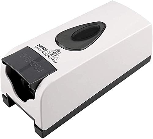 Push Button Wall-Mounted Dispenser – Refillable Liquid Soap, Sanitizer & Lotion Holder