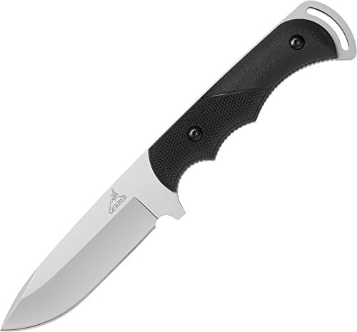 Gerber Freeman Guide Fixed Blade Knife – Drop Point, Fine Edge with Sheath for Hunting & Outdoors