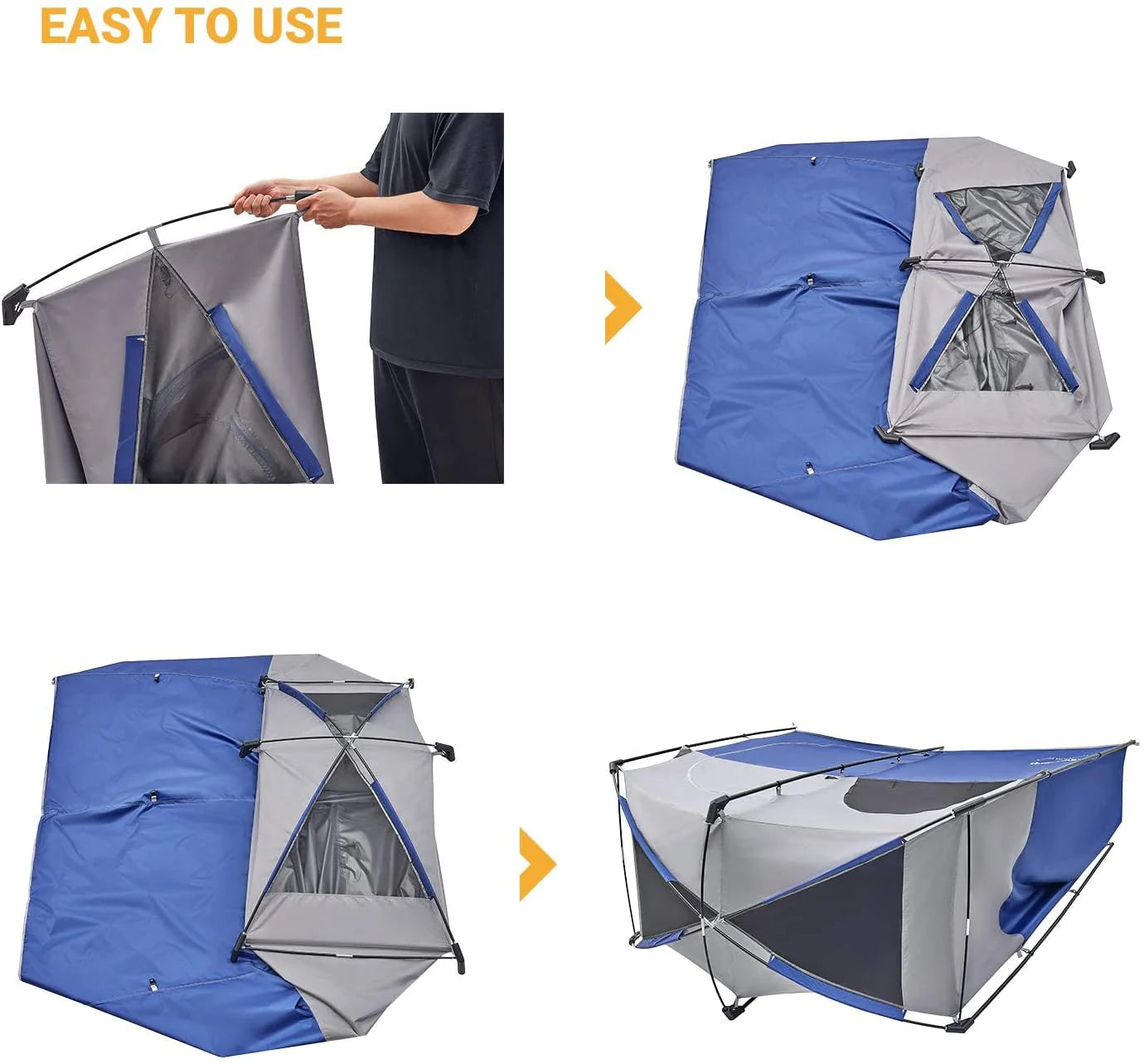 KingCamp Double Shower Tent