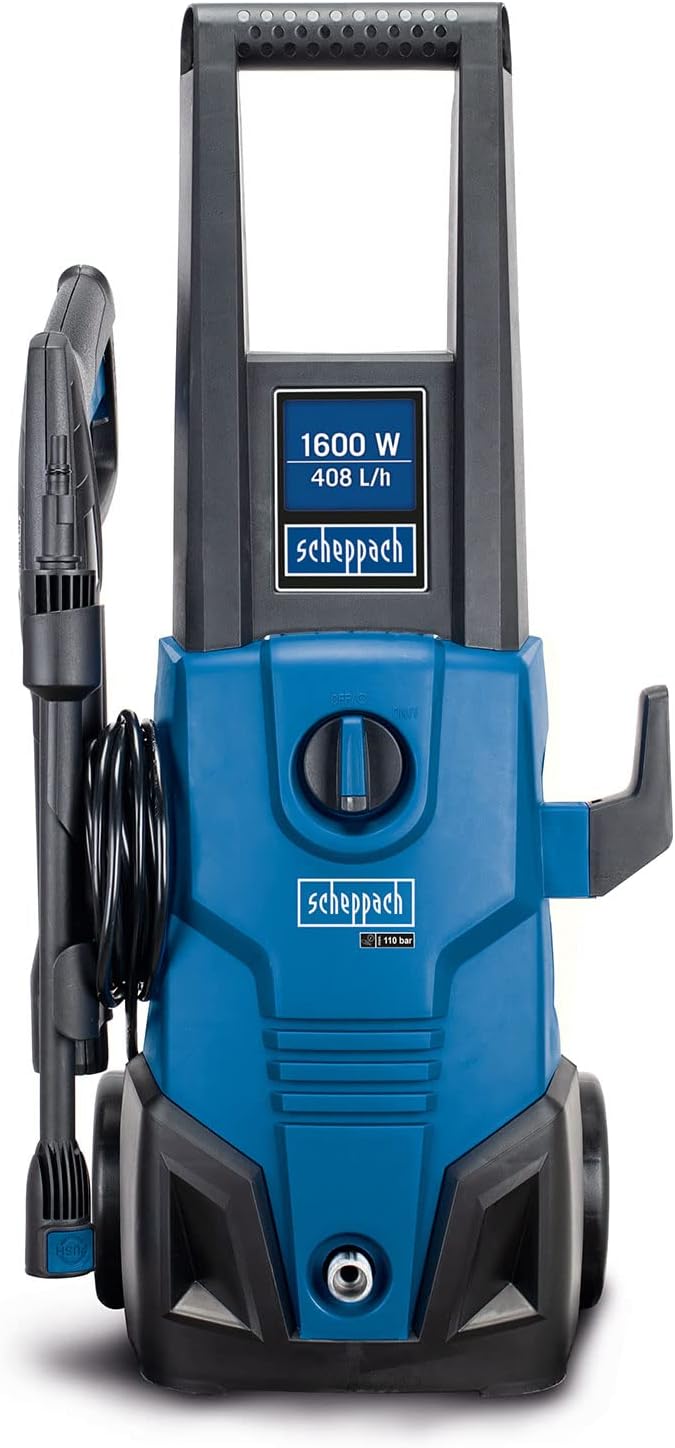 SCHEPPACH Pressure Washer – 1600W | 135 Bar