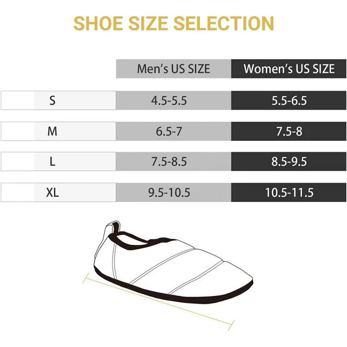 KingCamp Warm Camping Slippers (S, M, L, XL)