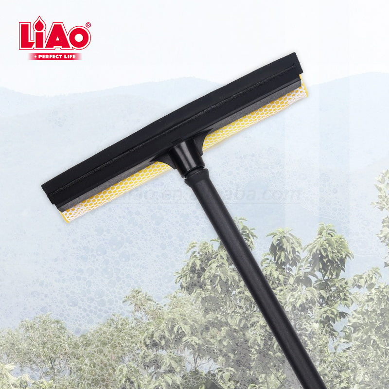 Fixed ABS Rod Window / Glass Sponge + Squeegee Cleaner – LiAo