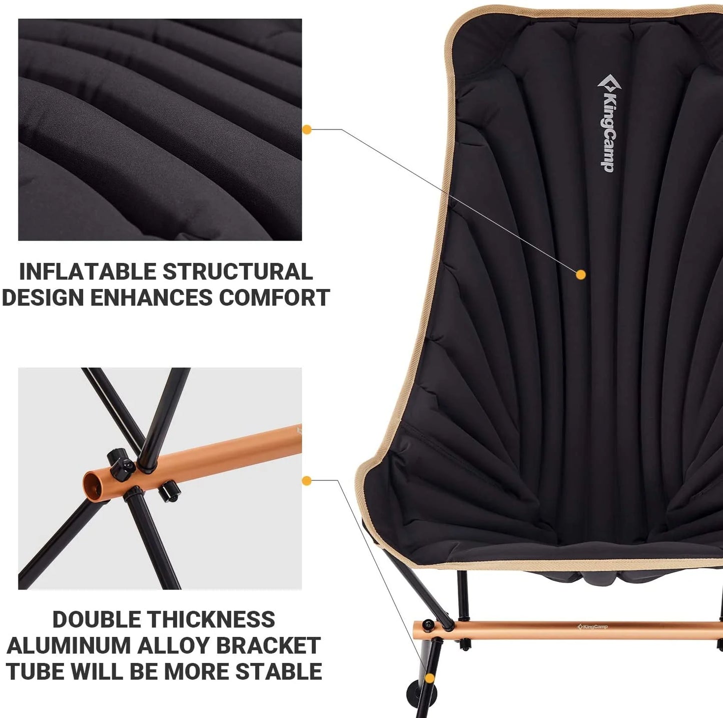 KingCamp Inflatable High Back KC2034