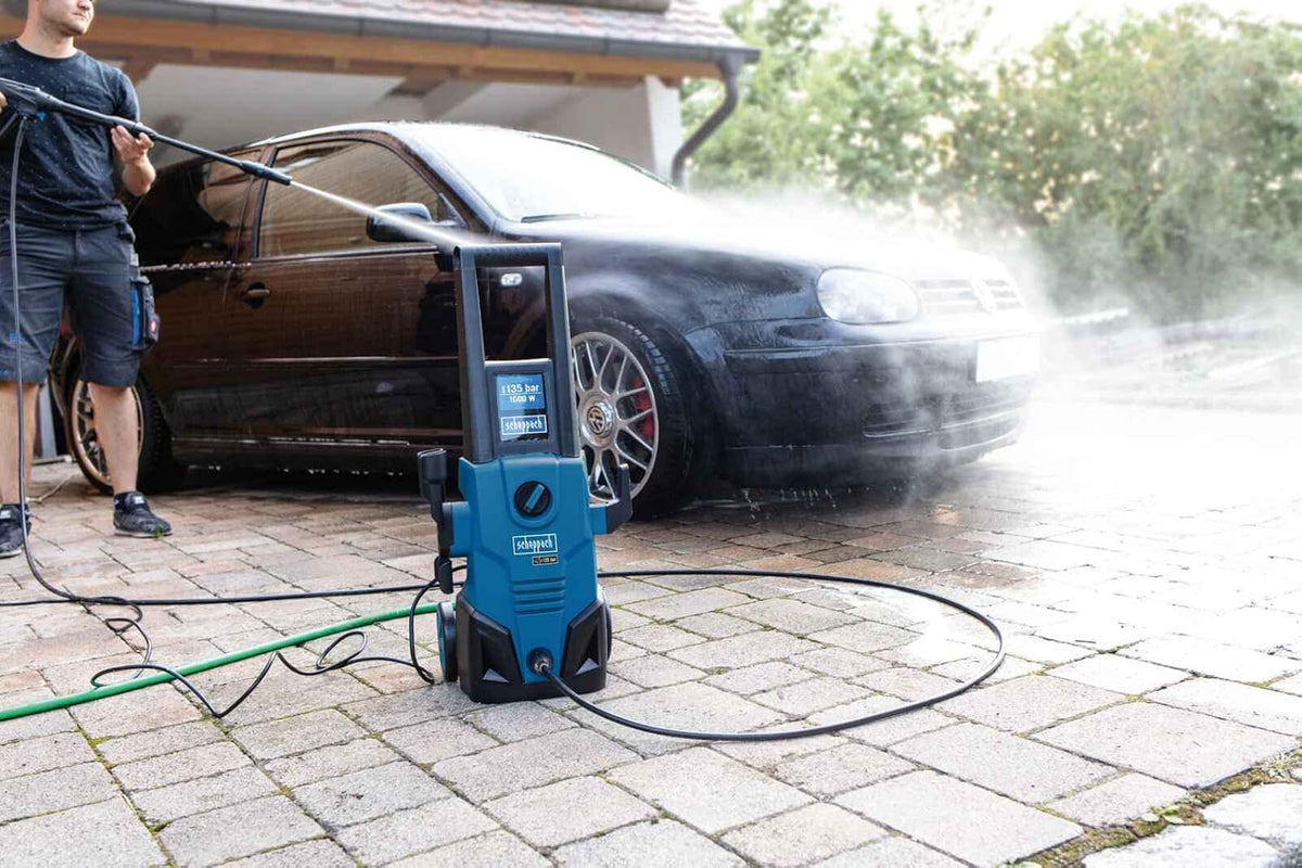SCHEPPACH Pressure Washer – 1600W | 135 Bar