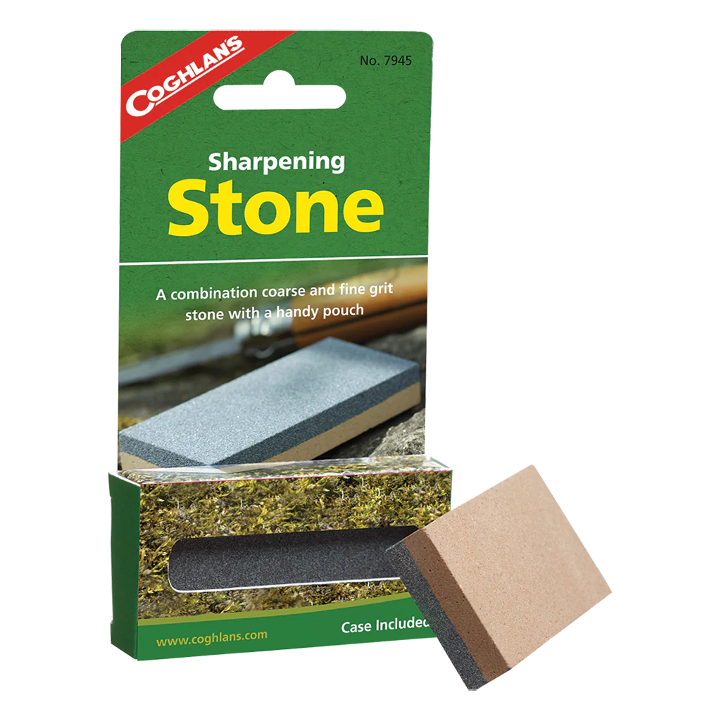 Coghlan's Sharpening Stone – Coarse and Fine Grit for Quick Knife Sharpening