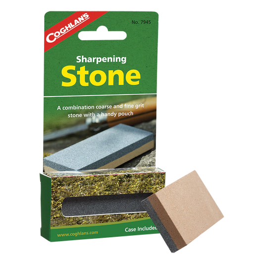 Coghlan's Sharpening Stone – Coarse and Fine Grit for Quick Knife Sharpening