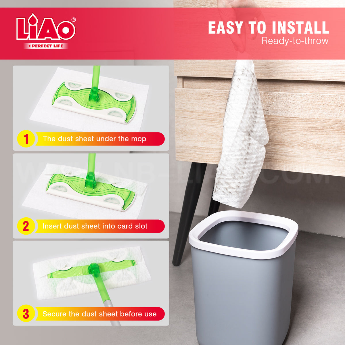 LIAO Dry Sweeping Cloths G130094