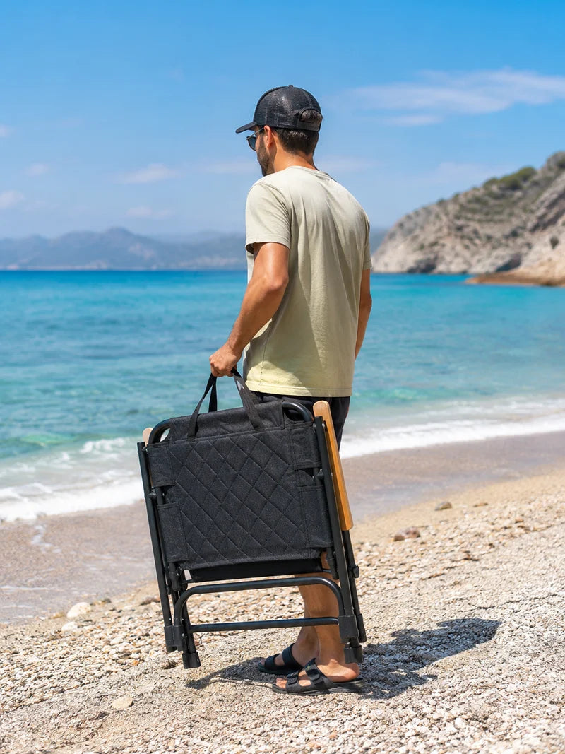 Folding Camping Chair with Armrests – Comfortable & Portable Outdoor Chair