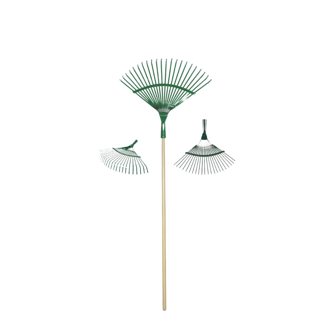 Flexible Leaf Rake With Handle – Tiller & Rowe