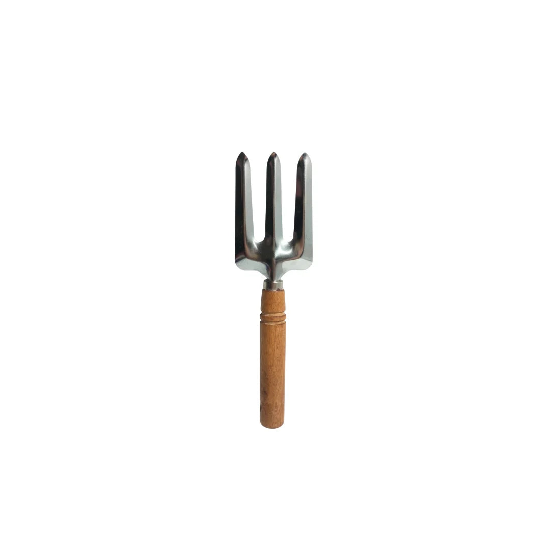 3 PC Wooden Handle Garden Tool Set