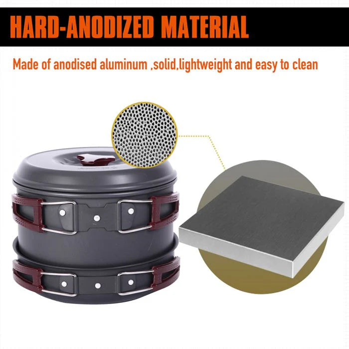 KingCamp Foldable Camping Cookware