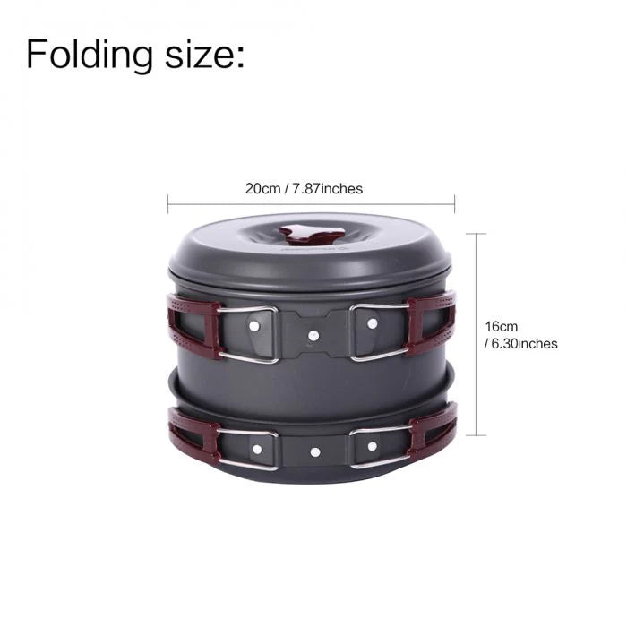 KingCamp Foldable Camping Cookware