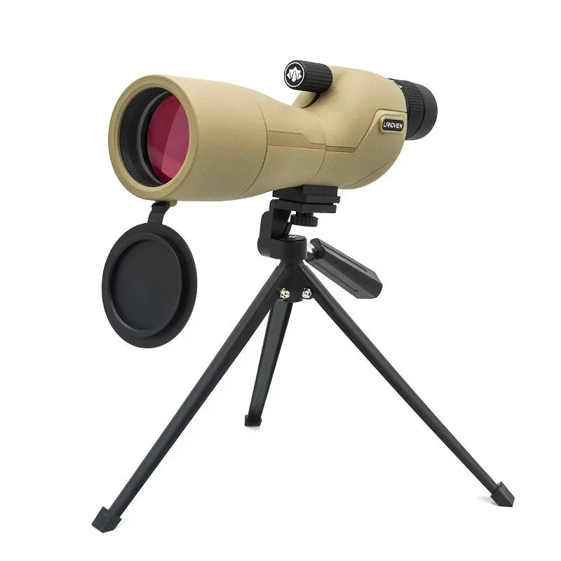 LANDVIEW 25-75x60 Spotting Scope With Mobile Stand & Tripod