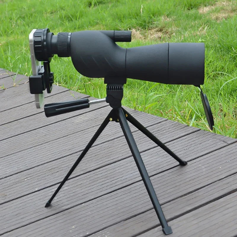 LANDVIEW 25-75x60 Spotting Scope With Mobile Stand & Tripod