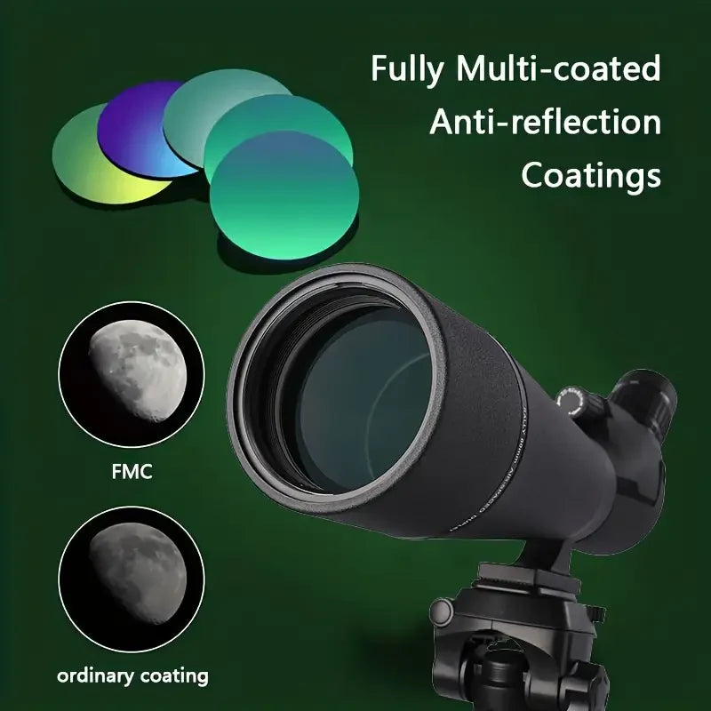 Landview 25-75X80 Zoom Spotting Scope For Outdoor Bird Watching