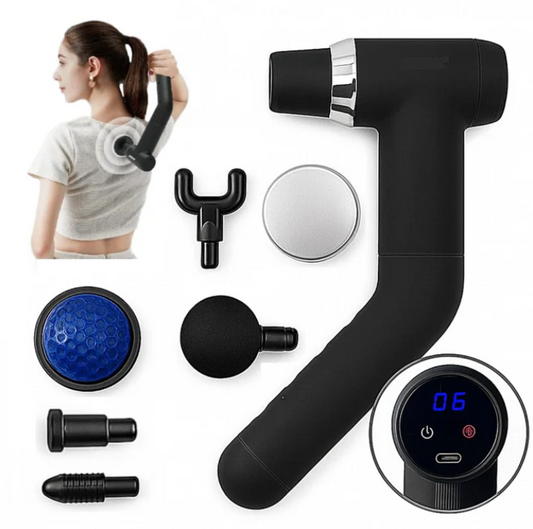 MDHL Warm Compress Massager With Long Handle (MD-XY18) – Hot & Cold Therapy Massage Gun