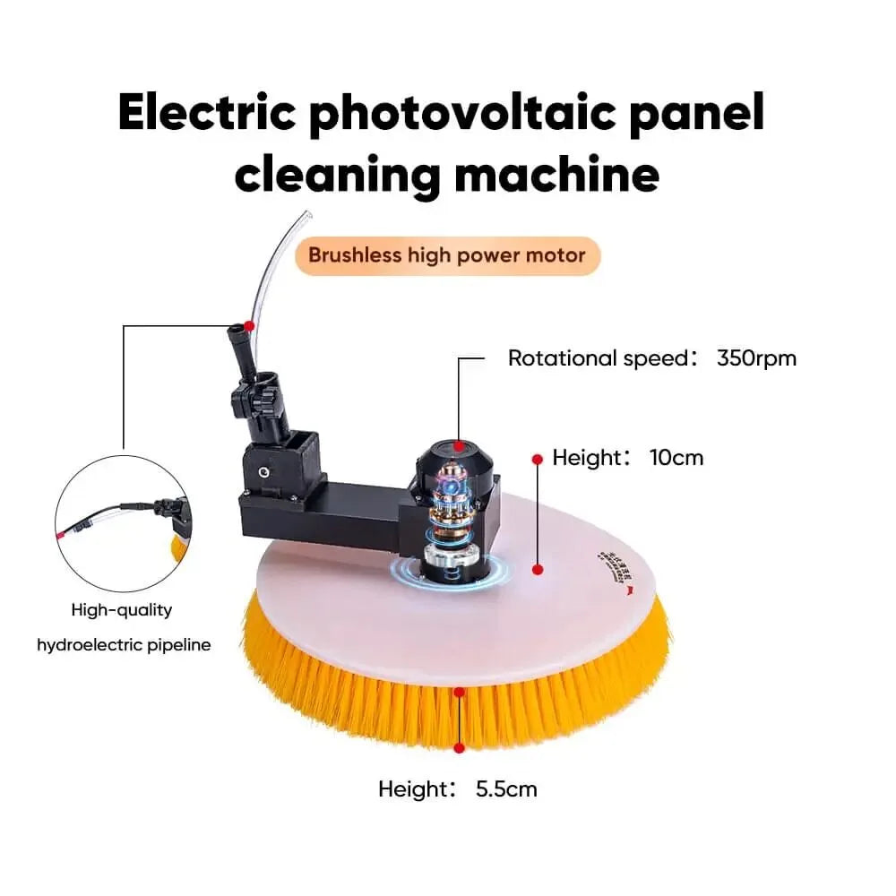ZHENDA - Solar Panel Cleaning Brush (Single Round) 7.5 Meters