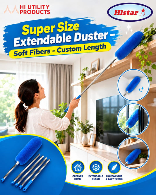 Super Size Extendable Duster – Soft Fibers - Custom Length