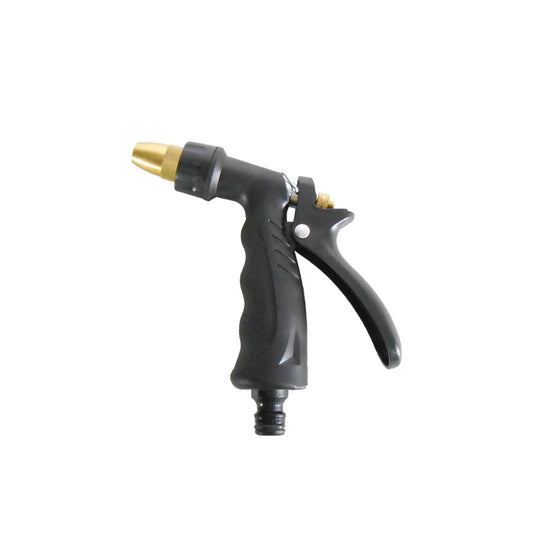Brass Head Pistol Grip Hose Nozzle - Tiller & Rowe