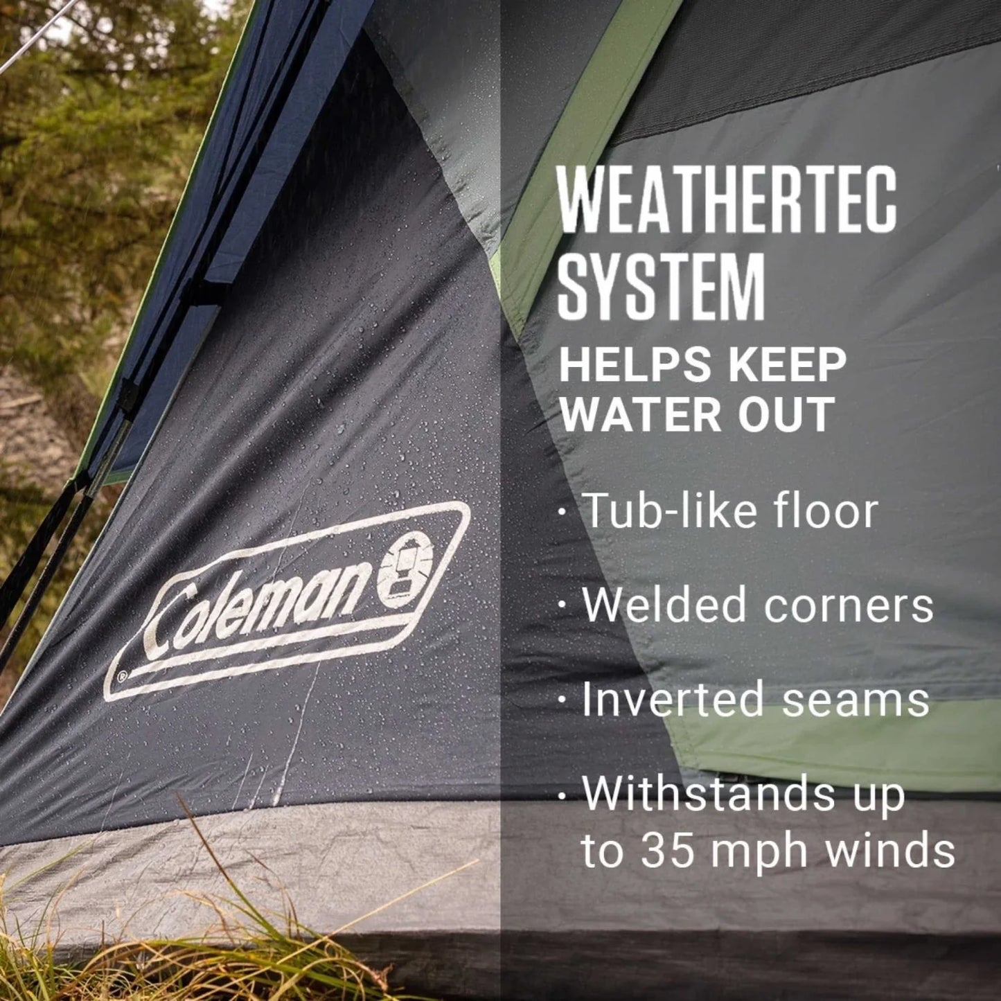 Coleman 8-Person Dark Room™ Skydome™ Camping Tent