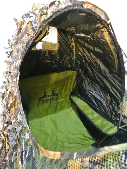 Camouflage Hunting Chair with Concealment Cover