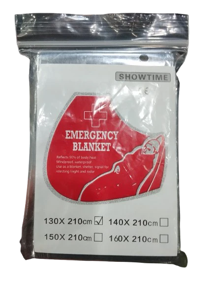 Emergency Outdoor Thermal Blanket – Reusable, Waterproof, Insulated for Camping