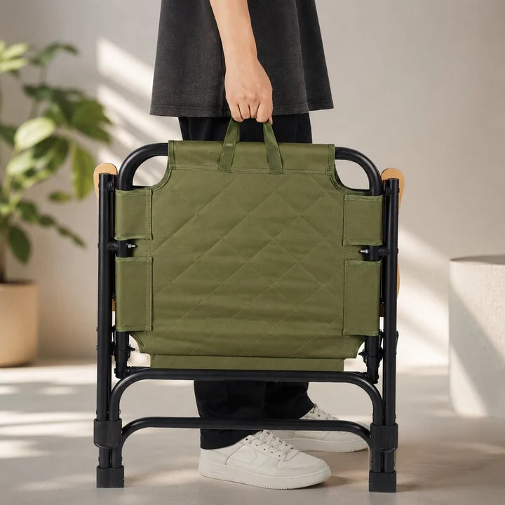 Folding Camping Chair with Armrests – Comfortable & Portable Outdoor Chair